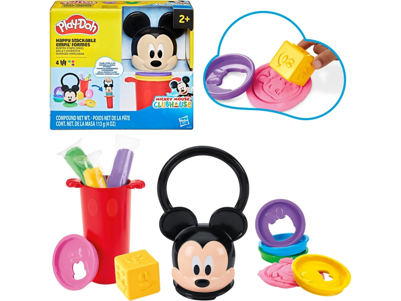 Play-Doh Disney Junior Happy Stackable