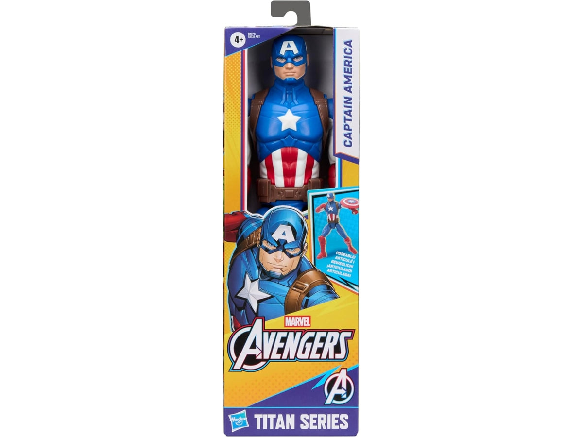 Avengers Titan Hero Articolato Iron Man Capitan America