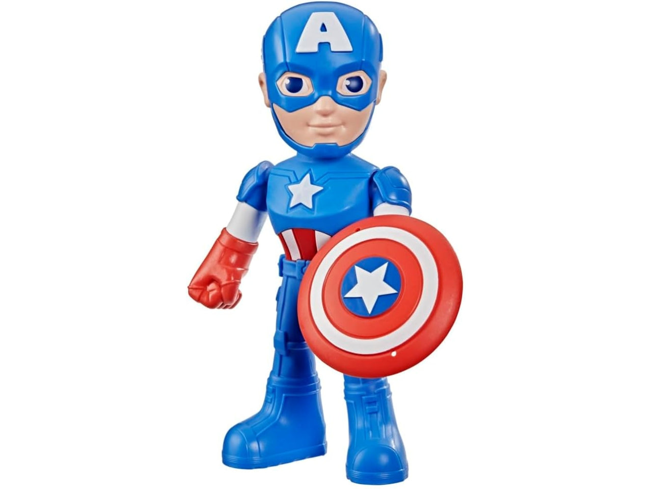 Spidey And His Amazing Friends figura Mega Captain America