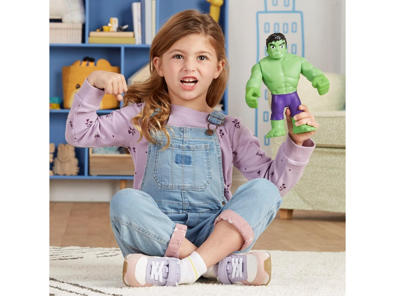 Spidey And His Amazing Friends figura Mega Hulk