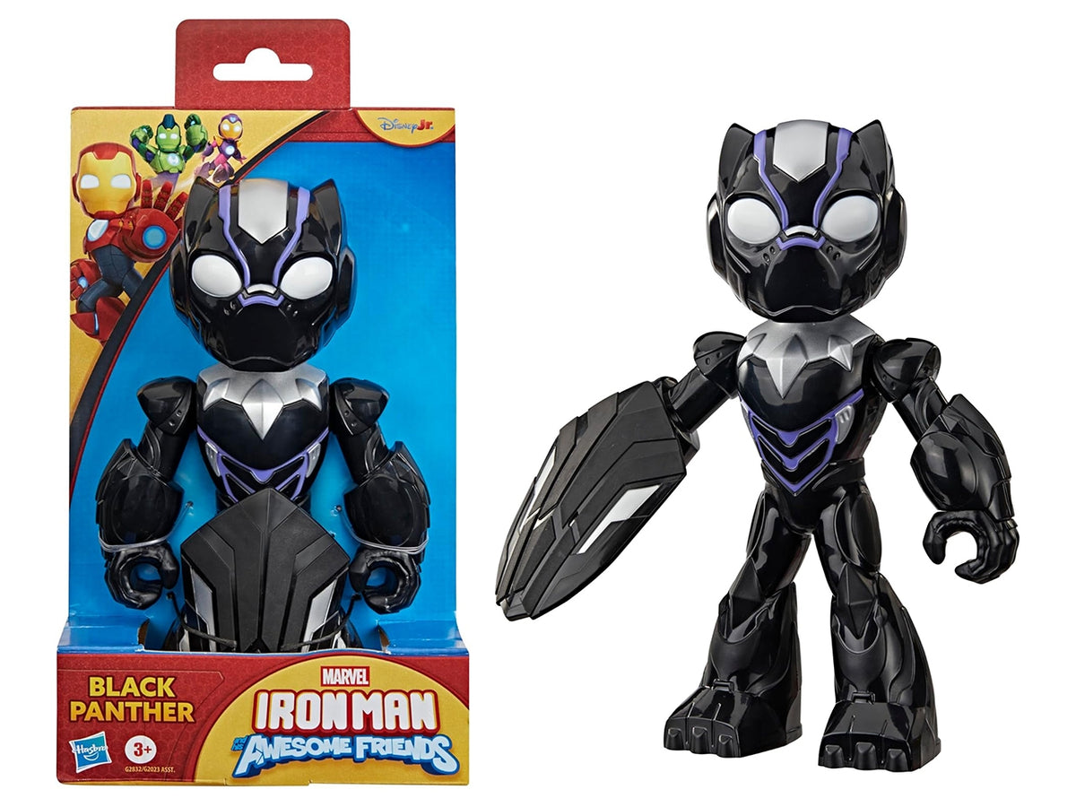 Iron Man And His Awesome Friends Figura Mega Black Panther