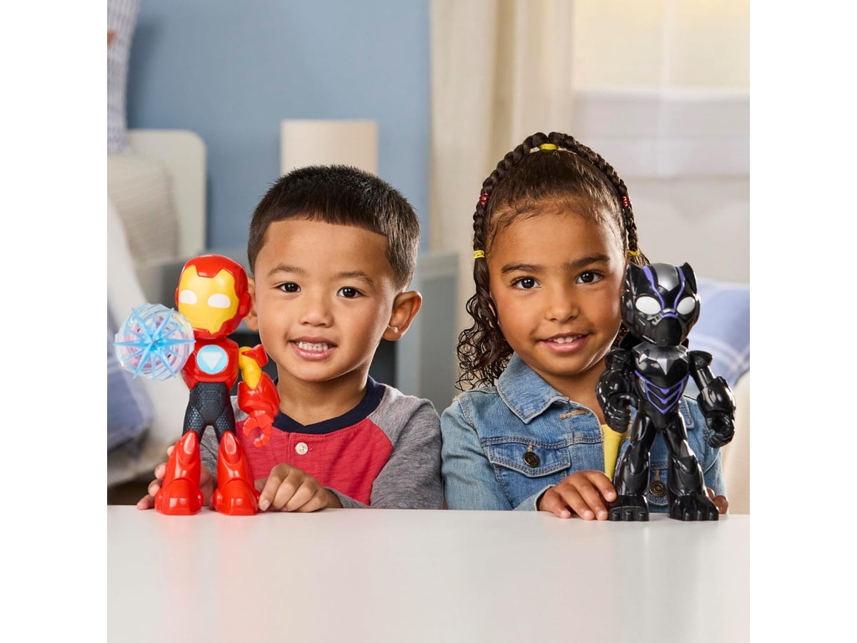 Iron Man And His Awesome Friends Figura Mega Black Panther