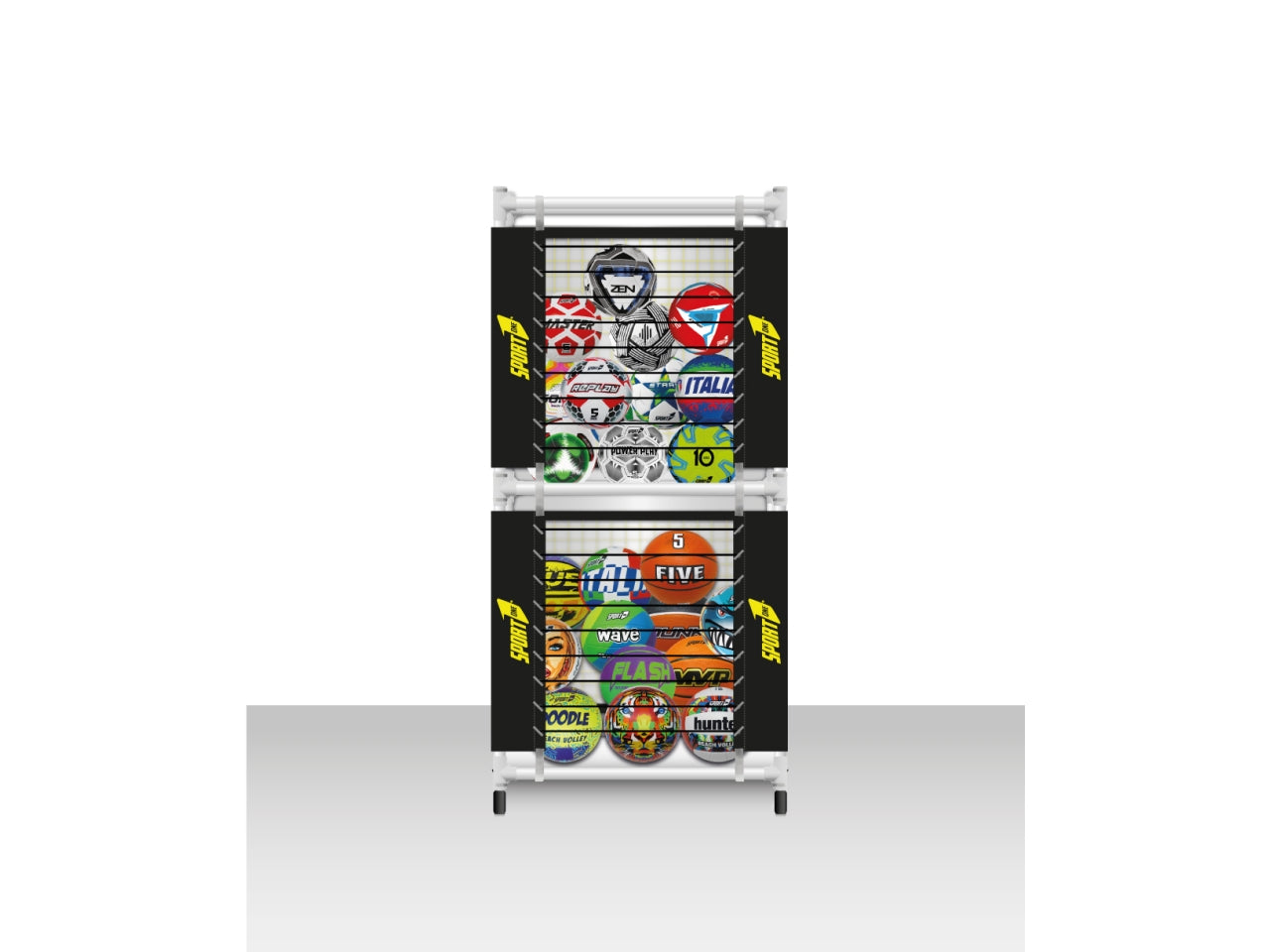 Espositore palloni in plastica Da 72