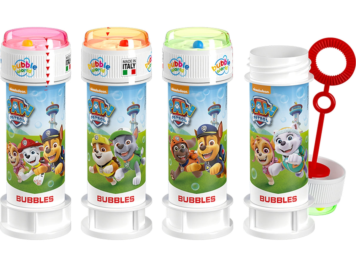 Bolle di sapone paw patrol