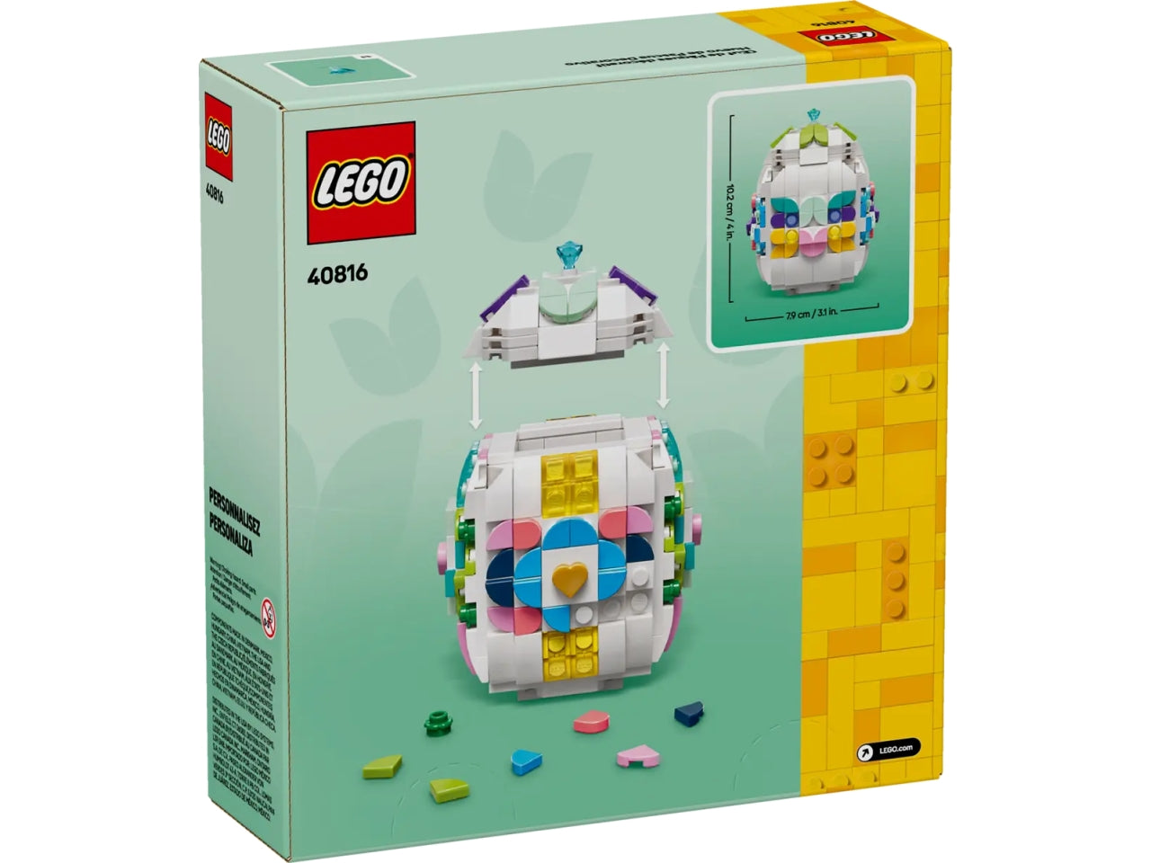 Lego uovo di pasqua decorativo