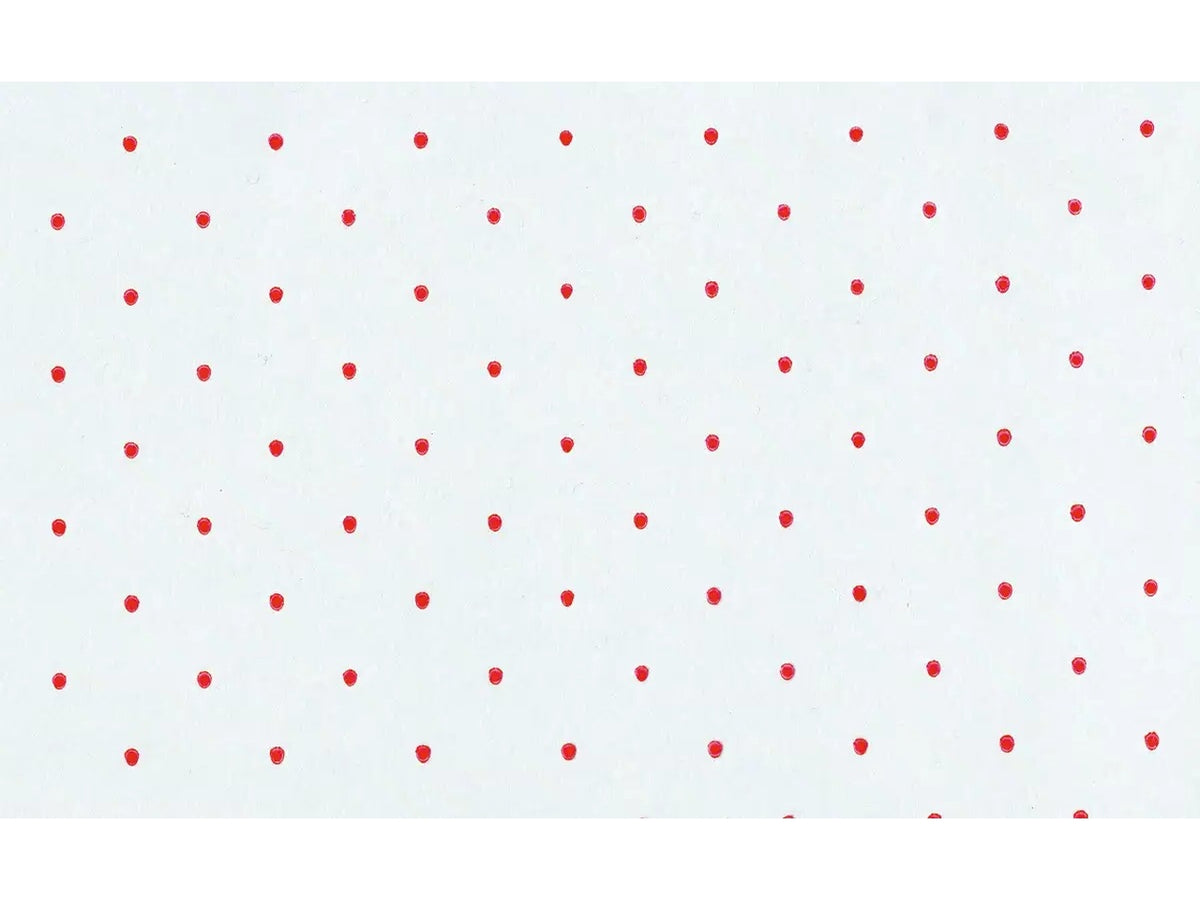 Buste Pois per alimenti 10x20cm trasparenti con pois rossi, confezione 50 Buste