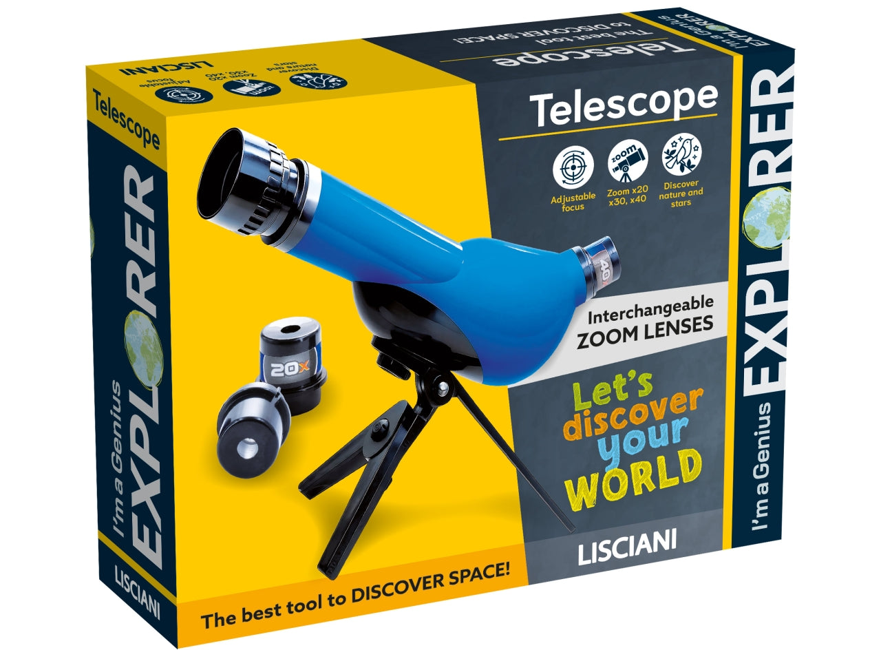 I'm agenius explorer telescopio