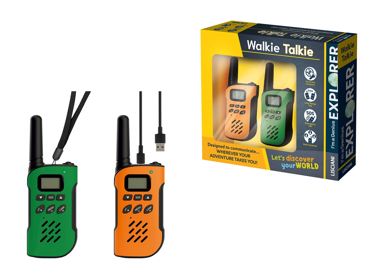 I'm a genius walkie talkie