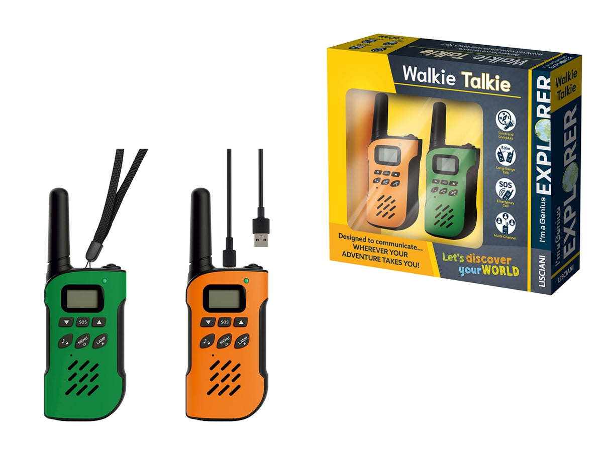 I'm a genius walkie talkie