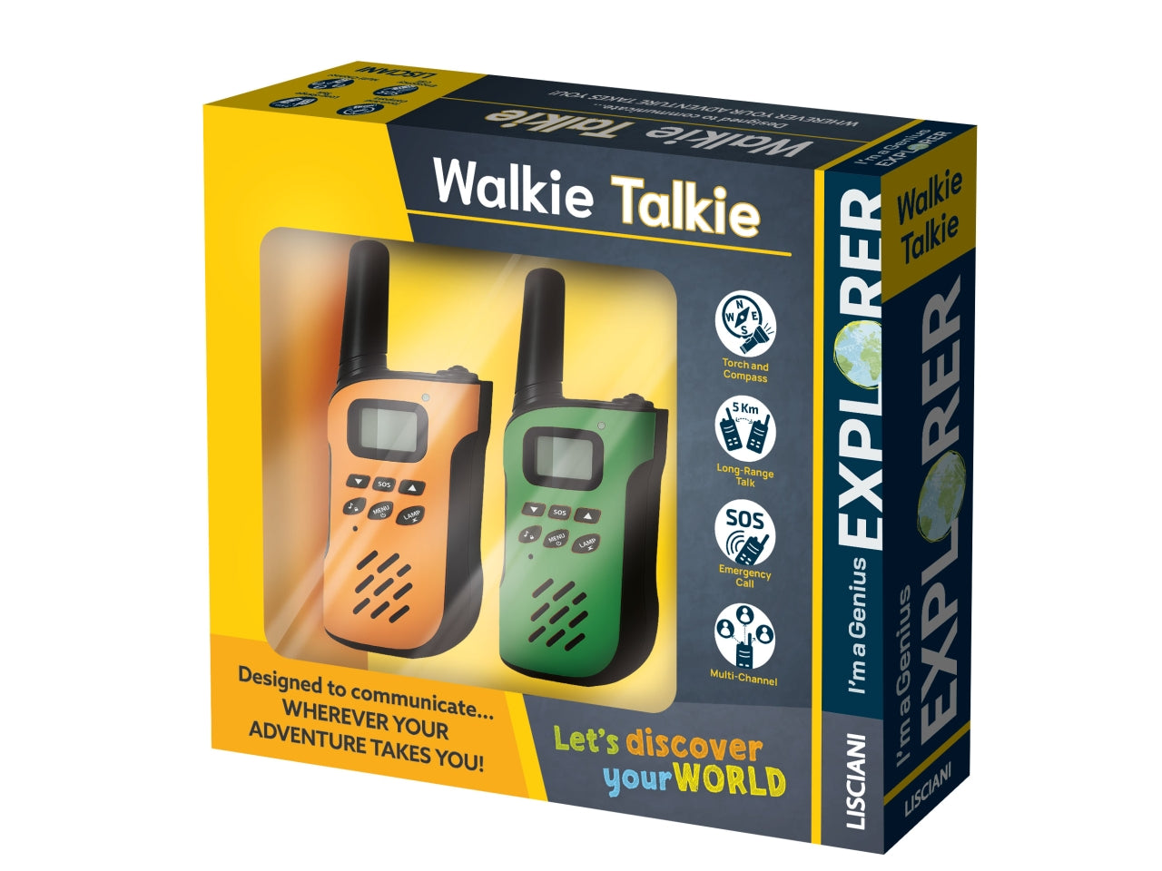 I'm a genius walkie talkie