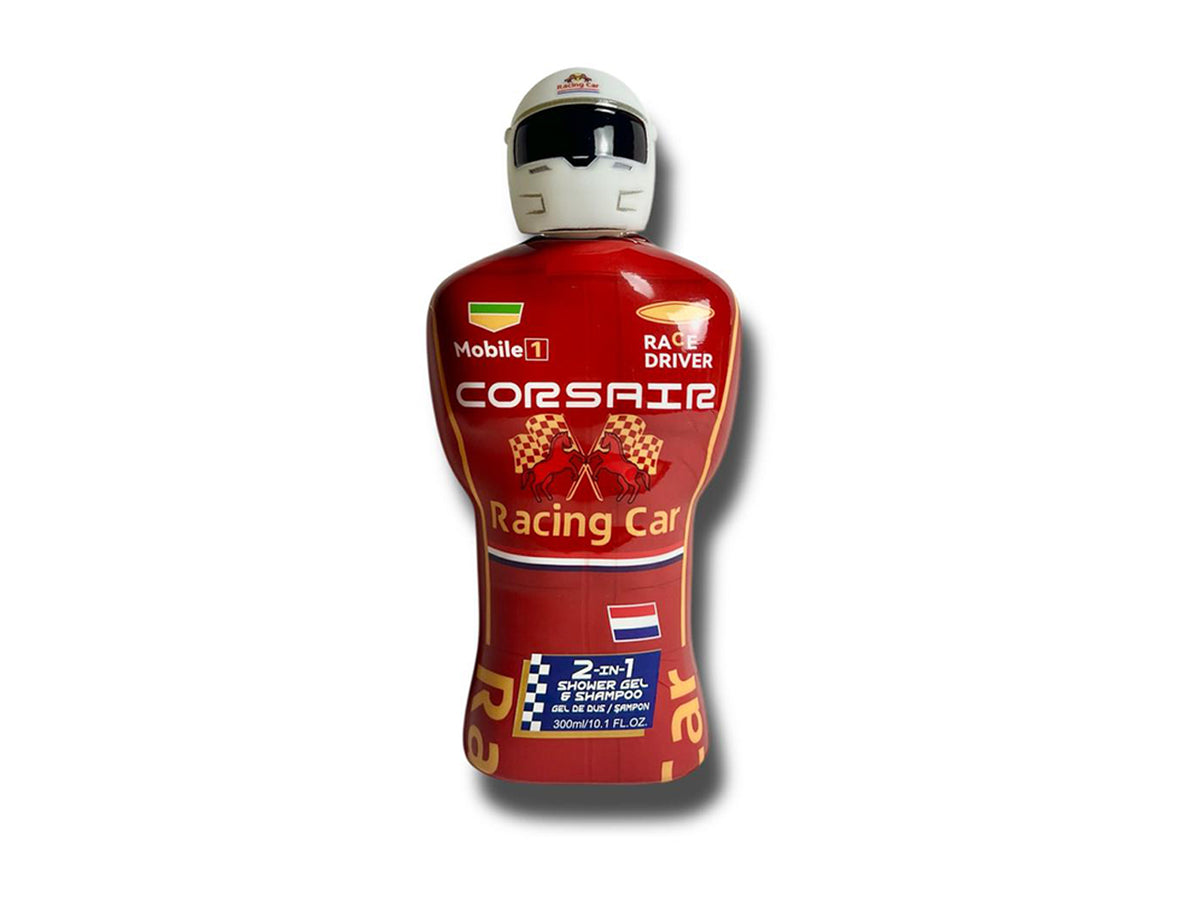 Gel doccia shampoo Racing team red driver busto 3d 2in1 300ml new 2026
