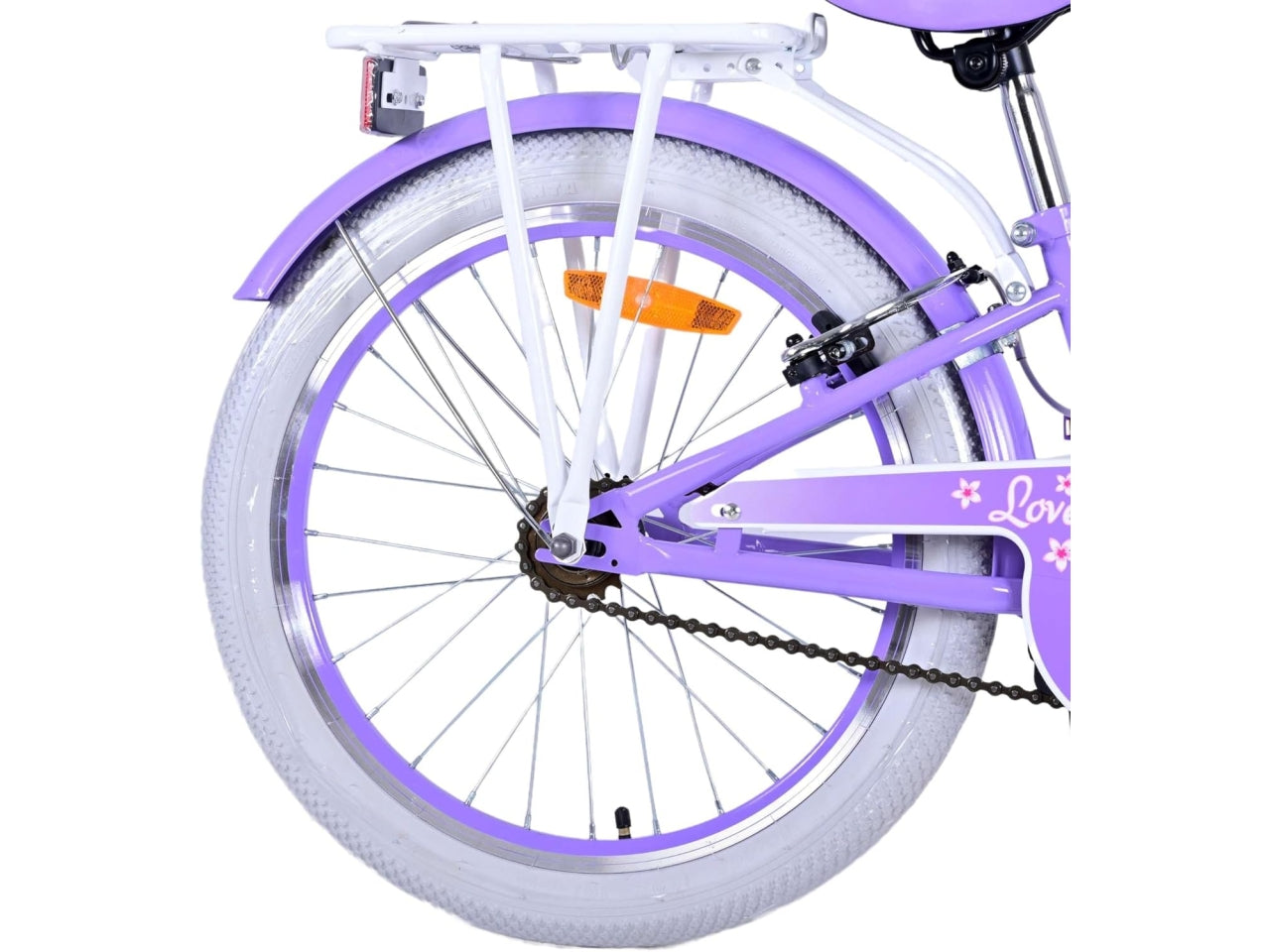 Bici Lovely fucsia 20 pollici sfera