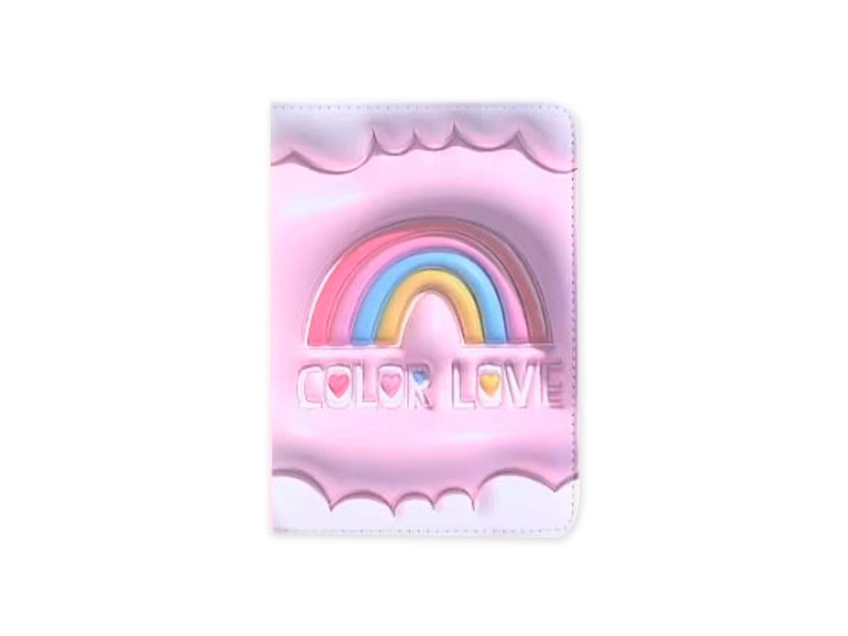 Incantario, notebook e agenda imbottita, color love