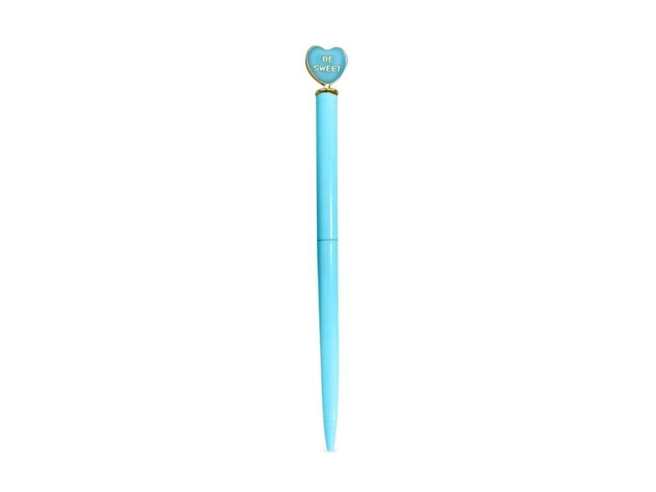 Penna sarah, cuore azzurro