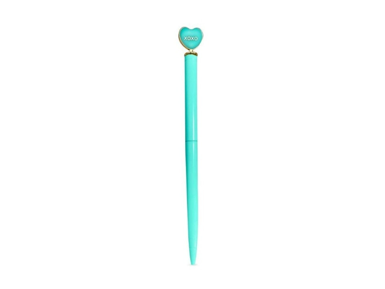 Penna sarah, cuore turchese