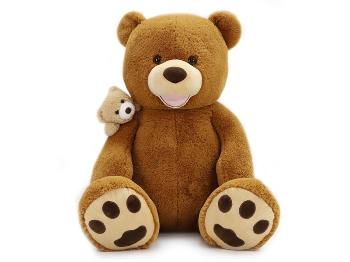 Peluche Maggie Orso c/cucciolo 35cm