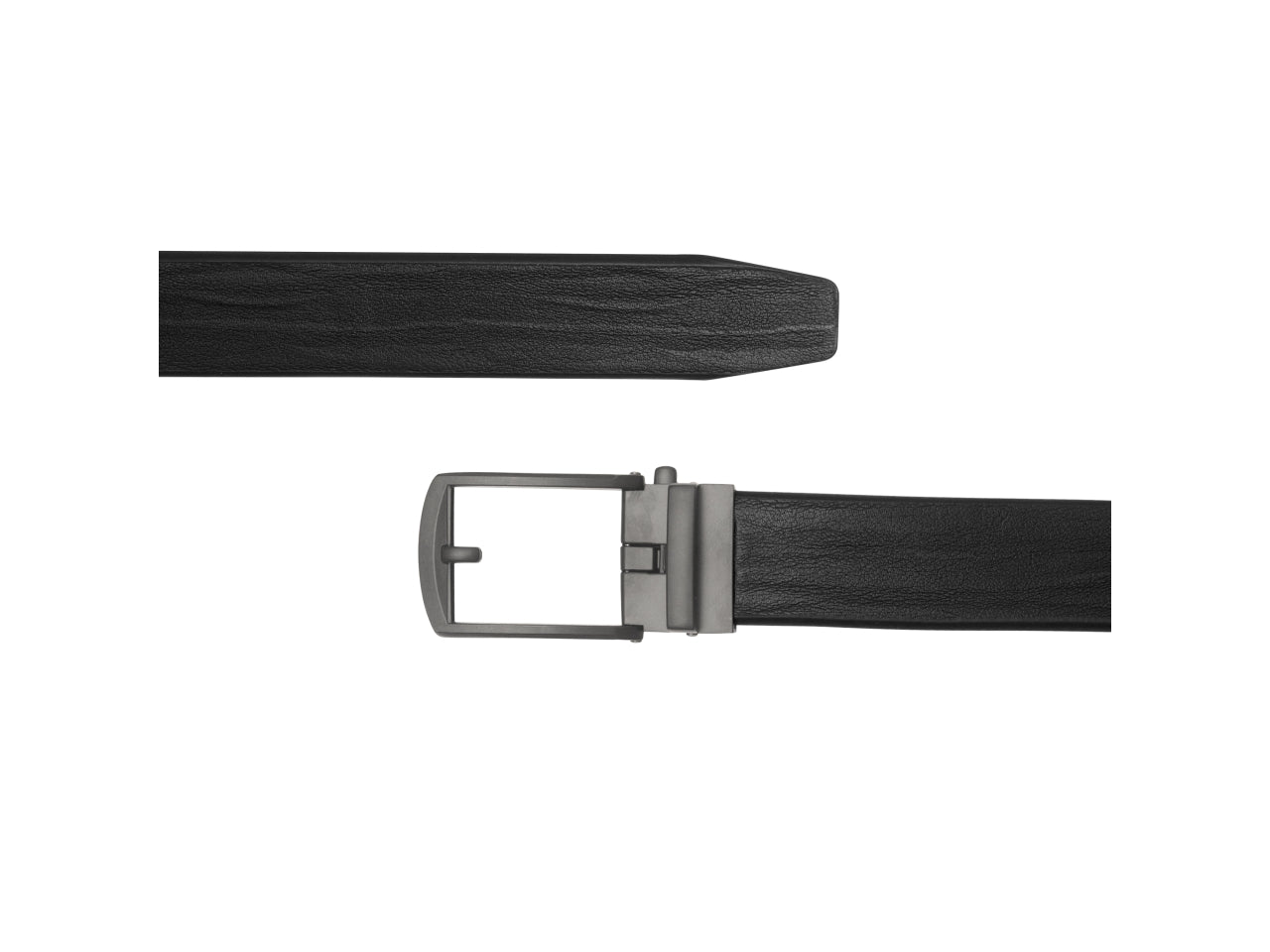 Cintura Carrera 3,5cm in pelle nera taglia M
