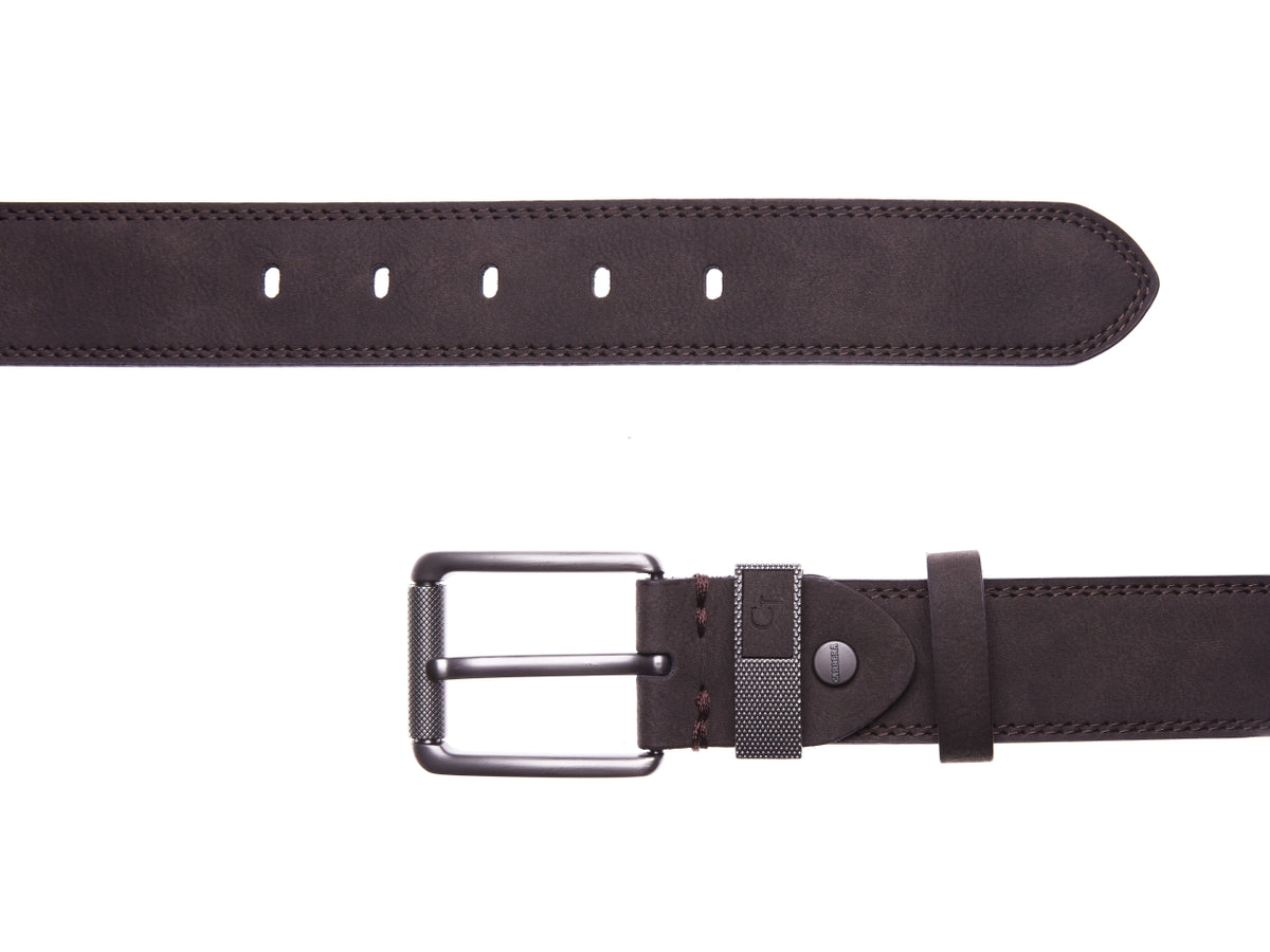Cintura Carrera 4cm marrone scuro taglia M