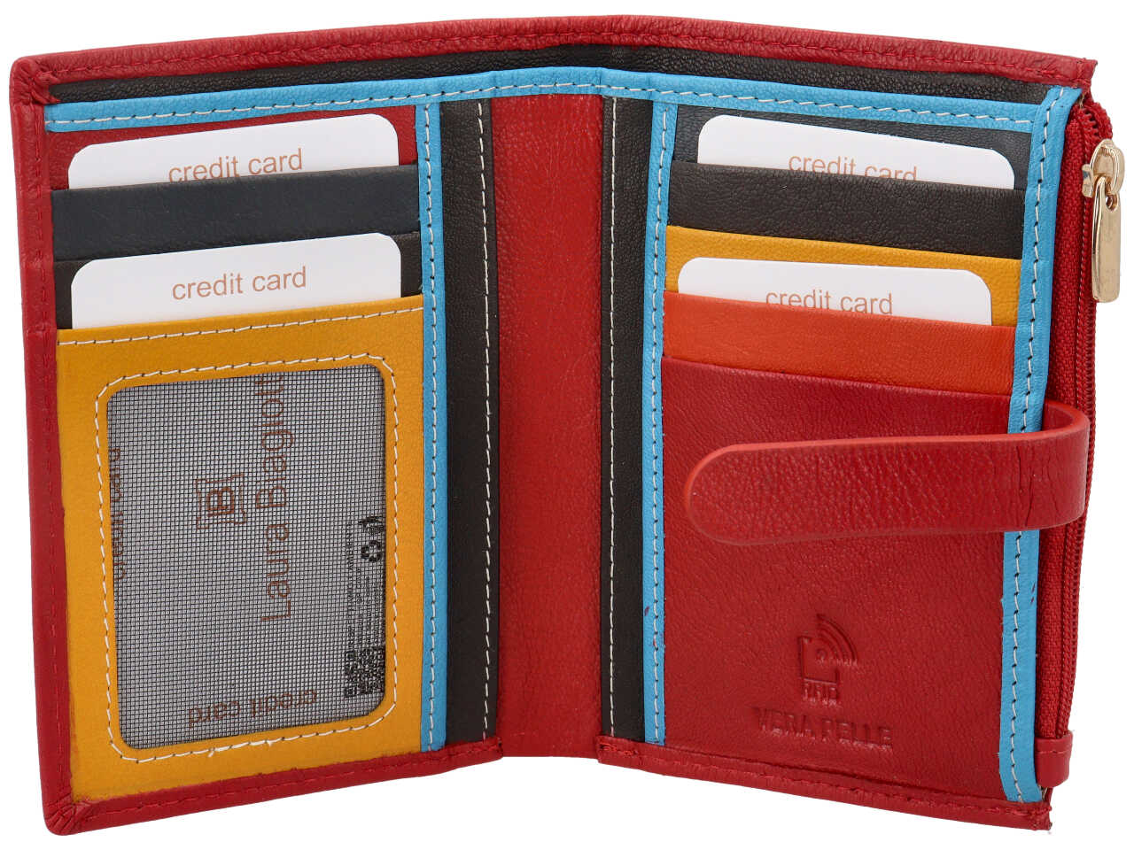 Portafogli jusselin mod.20 rosso