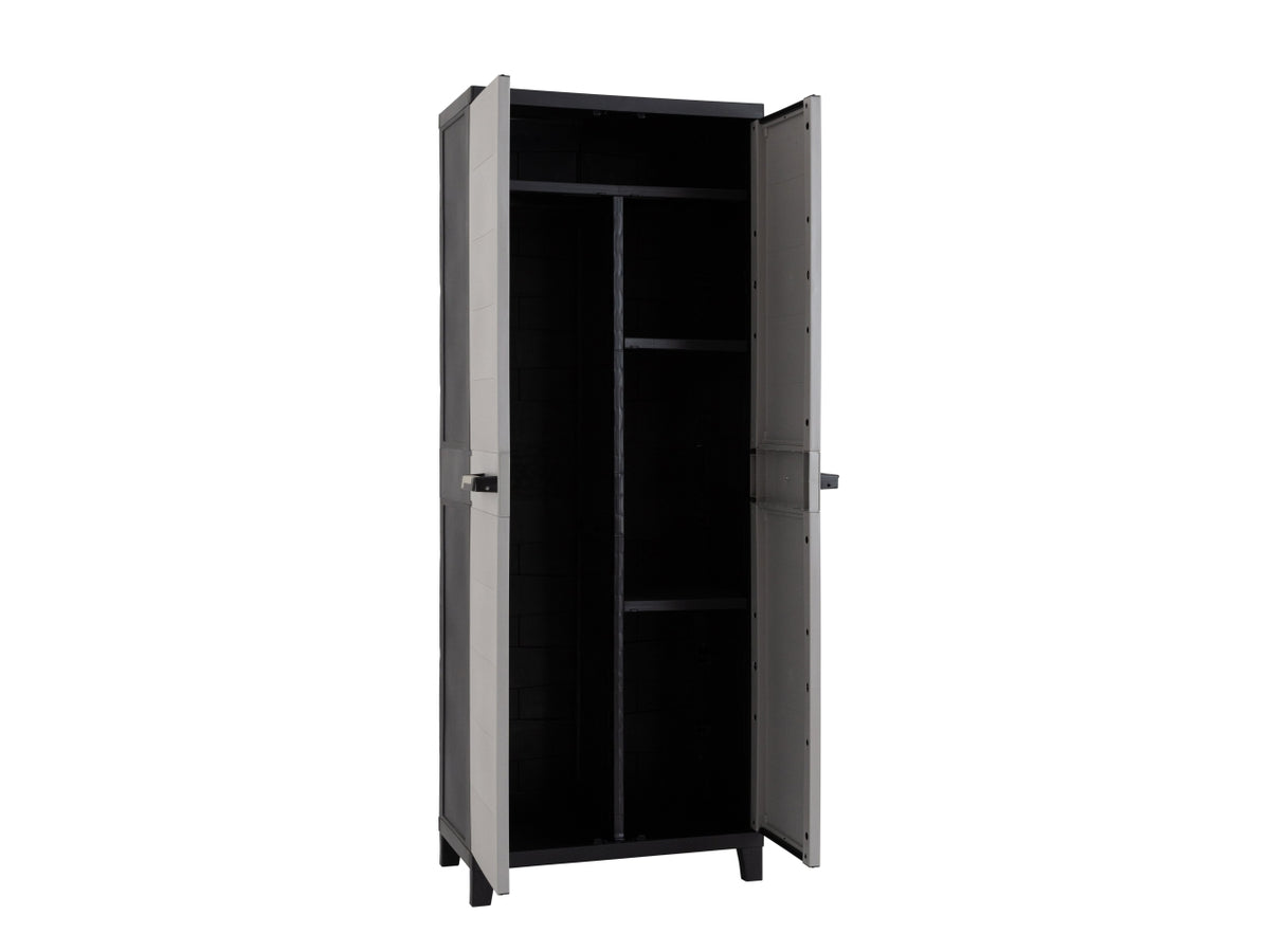 Armadio prime portascope antracite scuro/grigio tortora