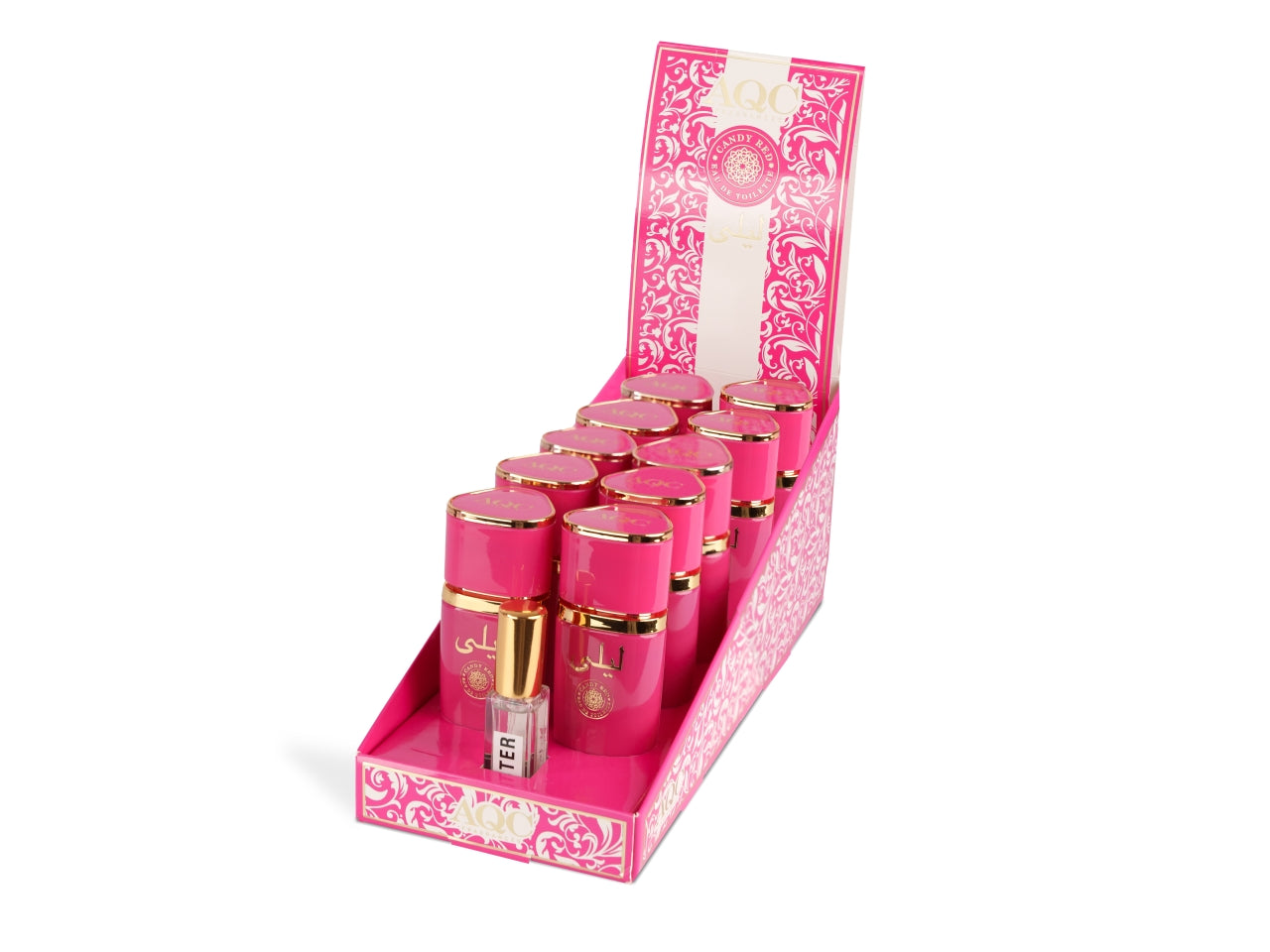 Aqc leila candy red eau de toilette 60ml