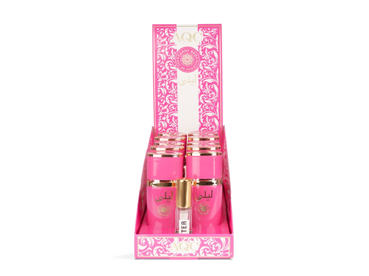 Aqc leila candy red eau de toilette 60ml