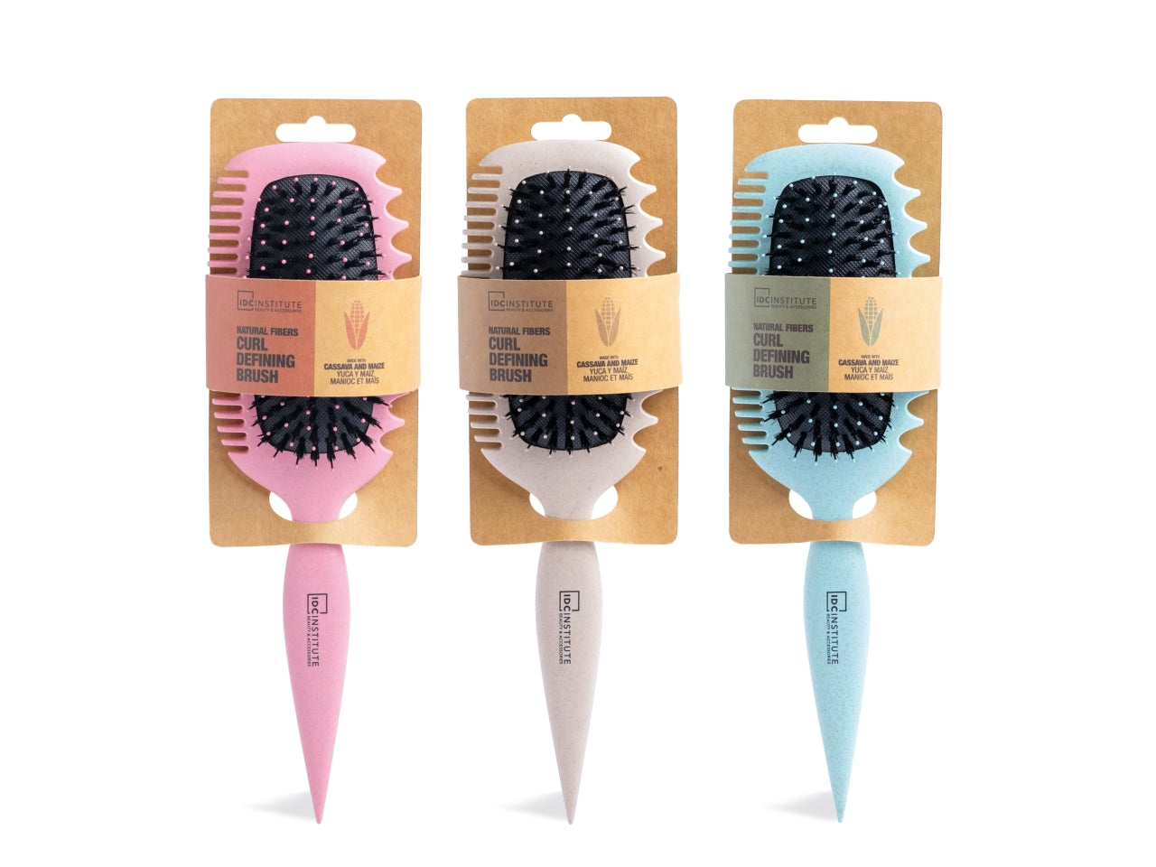 Idc institute spazzola per capelli, colori assortiti