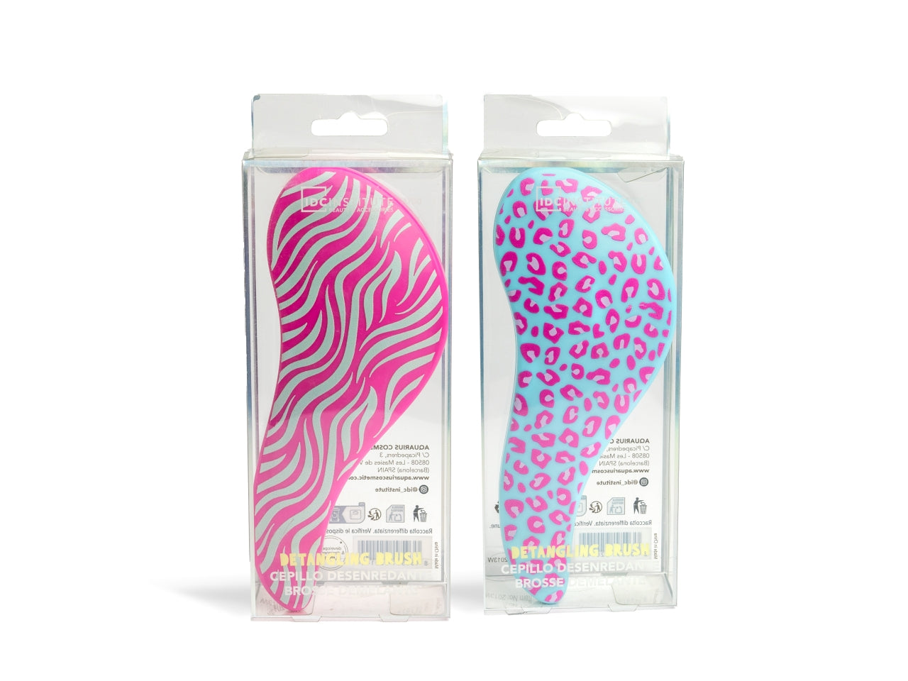 Idc institute spazzola per capelli, colori assortiti