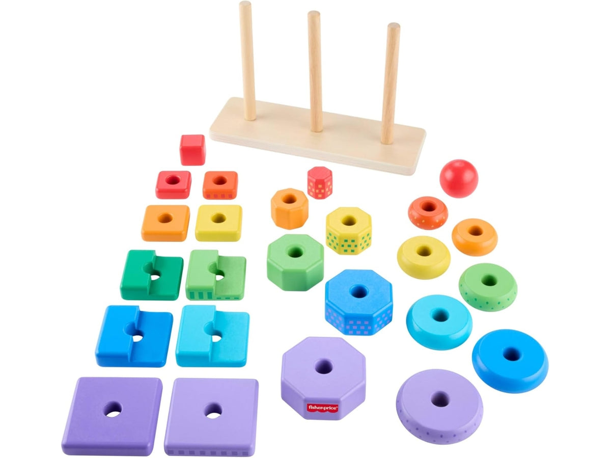 Fisher price set 3 piramide