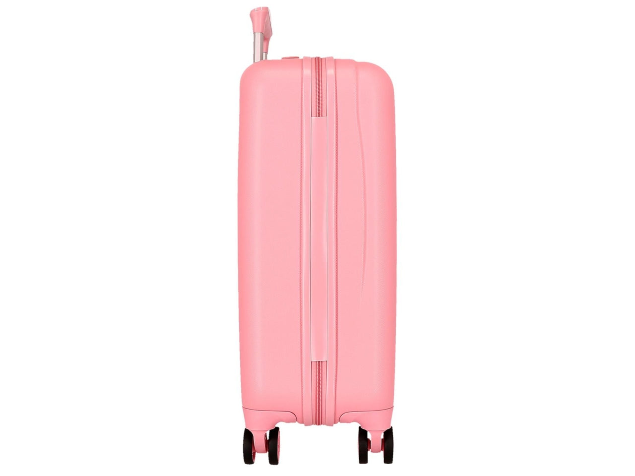Sanrio trolley in abs 55cm 4 ruote hello kitty bows rosa