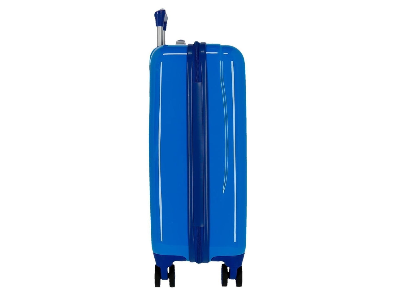 Marvel valigia in abs 55cm 4 ruote red blu