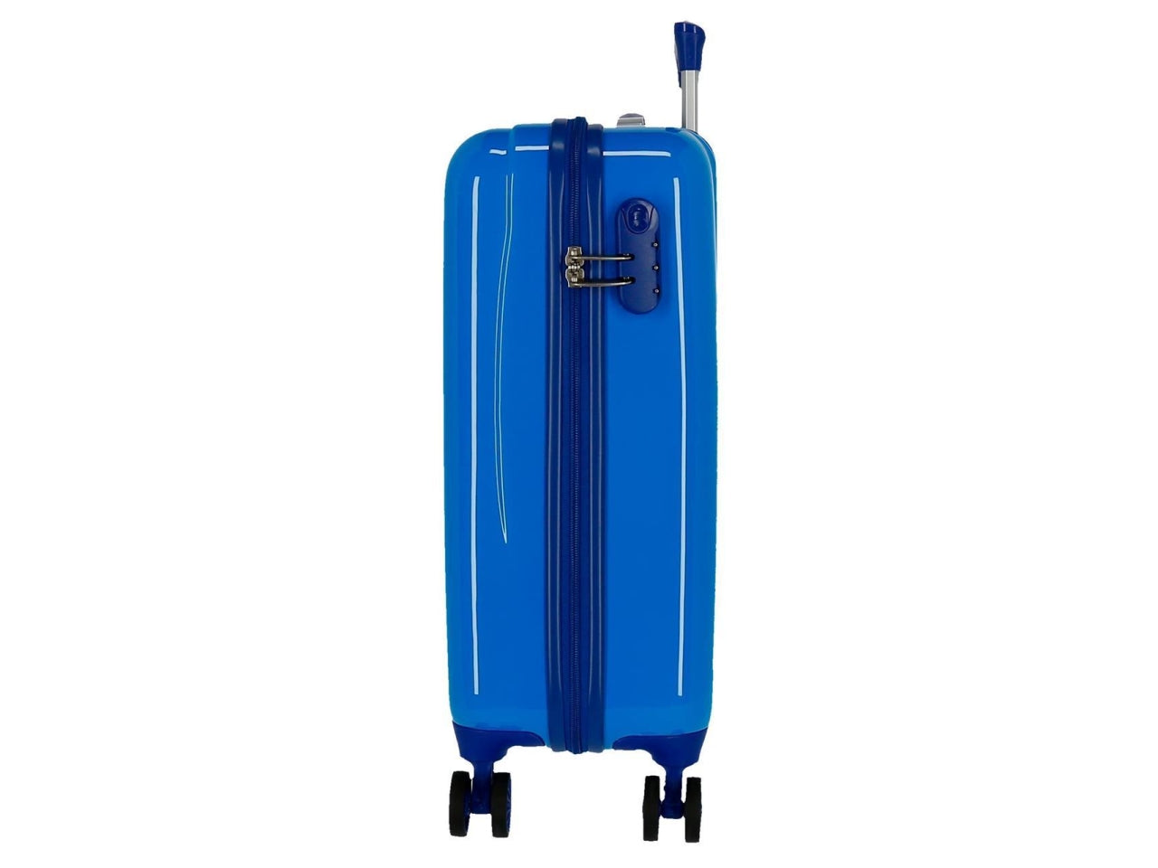 Marvel valigia in abs 55cm 4 ruote red blu