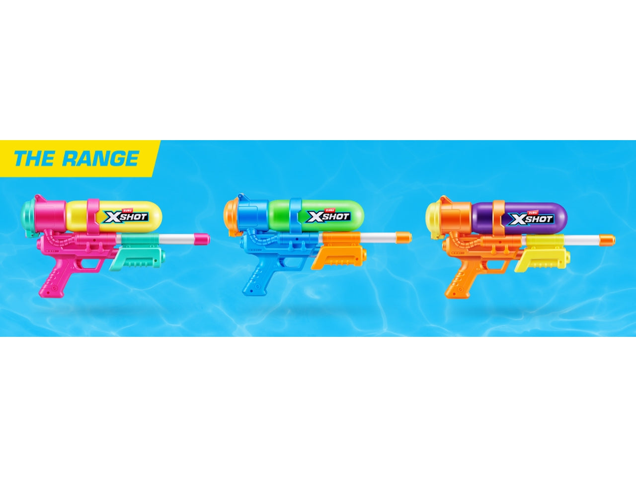 X-shot water-fast fill retro blaster