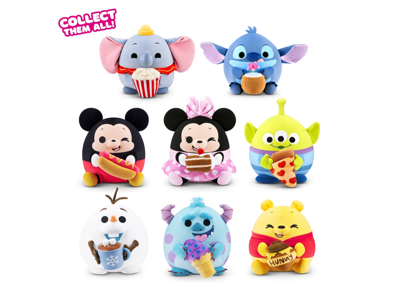 Peluche snackles disney 14"