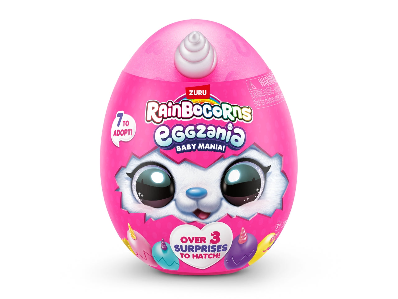 Peluche rainbocorns eggzania