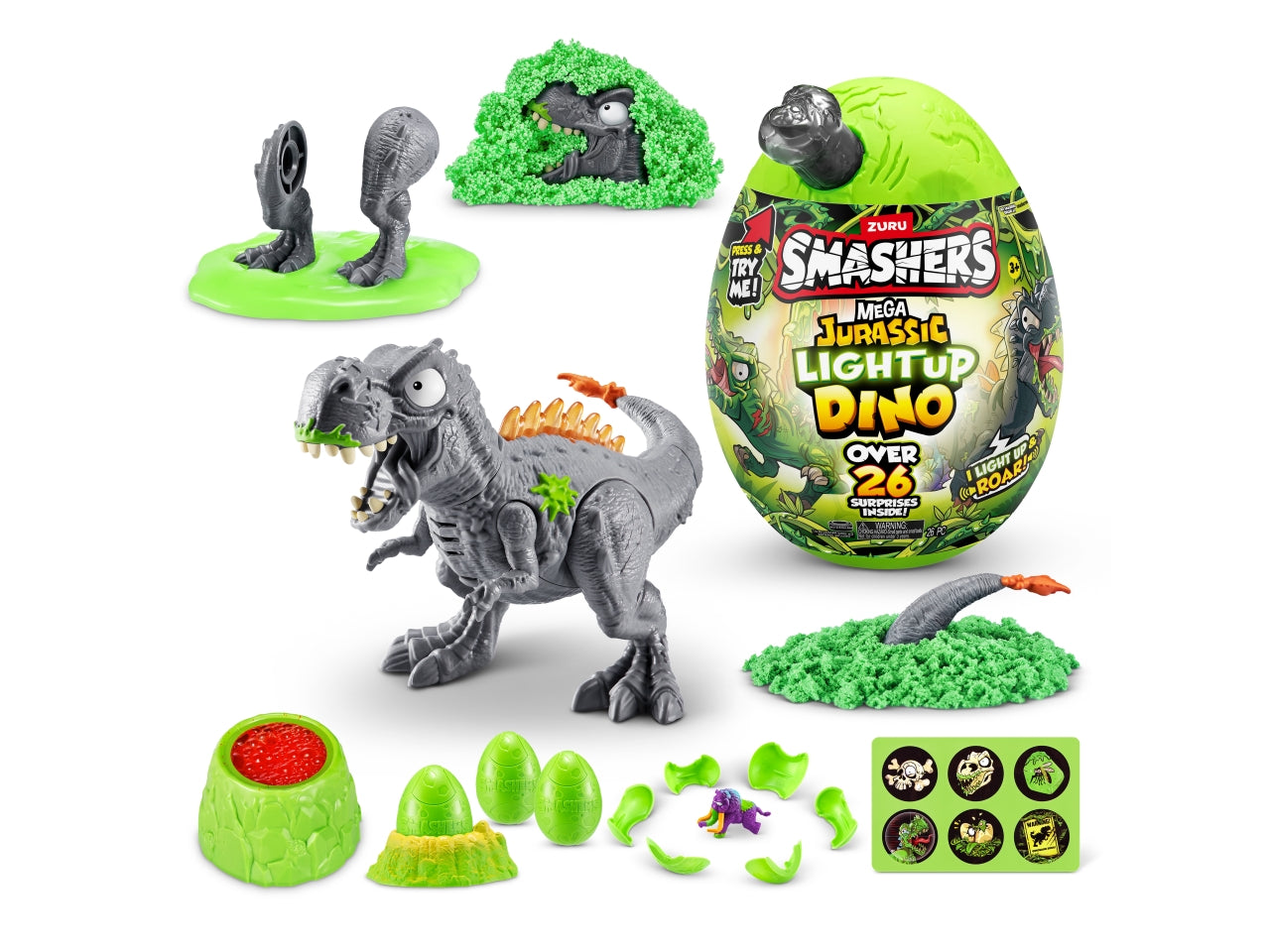 Smashers jurassic mega egg