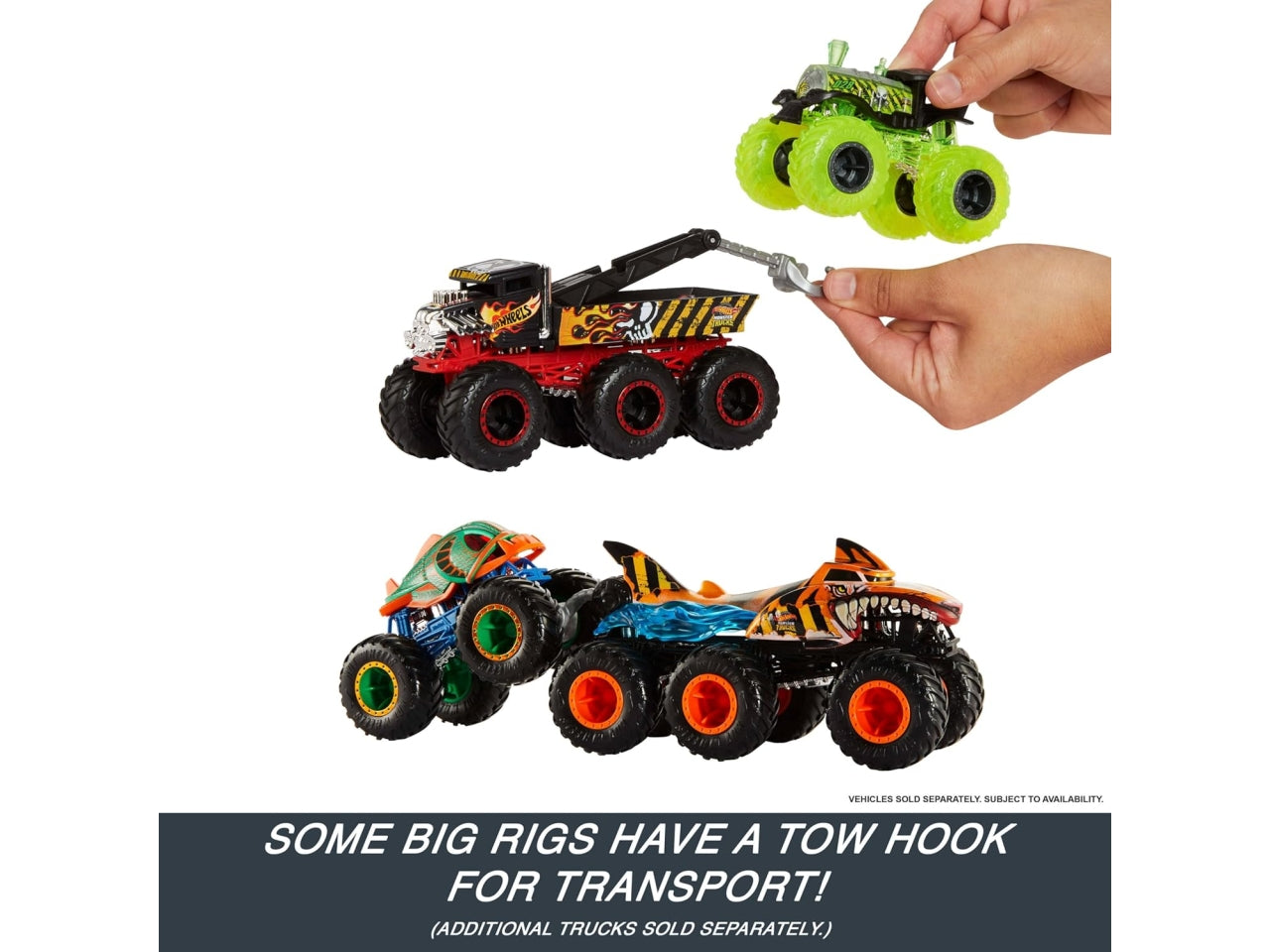 Hot Wheels monster trucks grandi tir