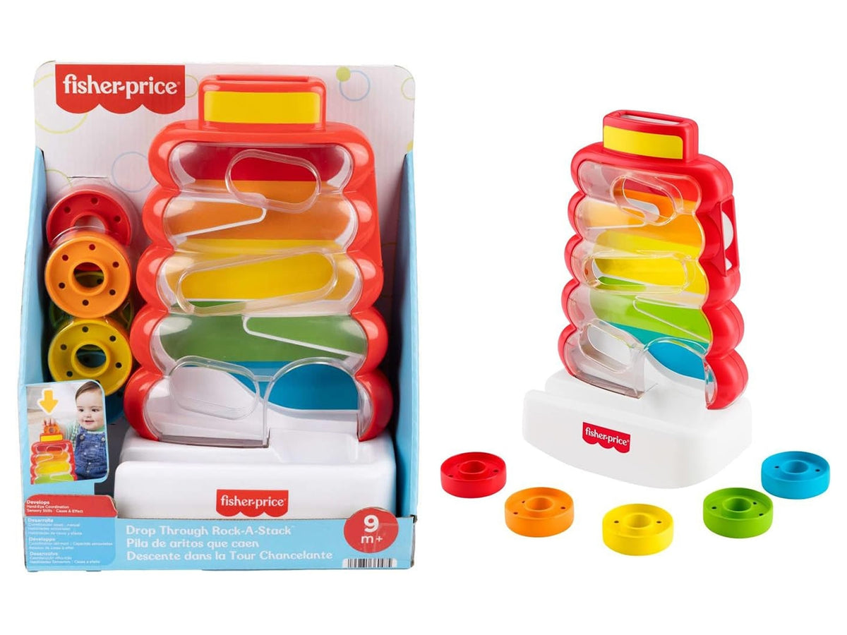 Fisher-price piramide 5 anelli