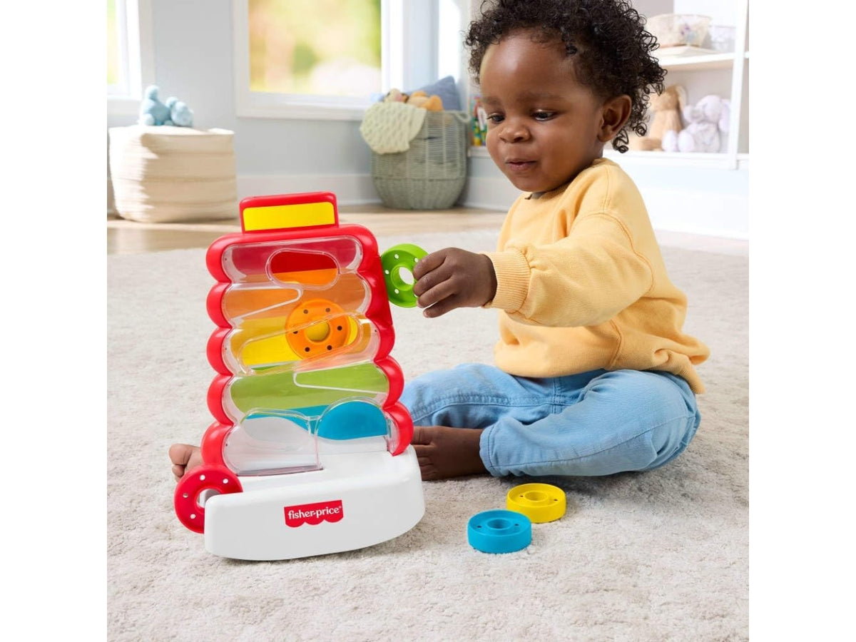 Fisher-price piramide 5 anelli