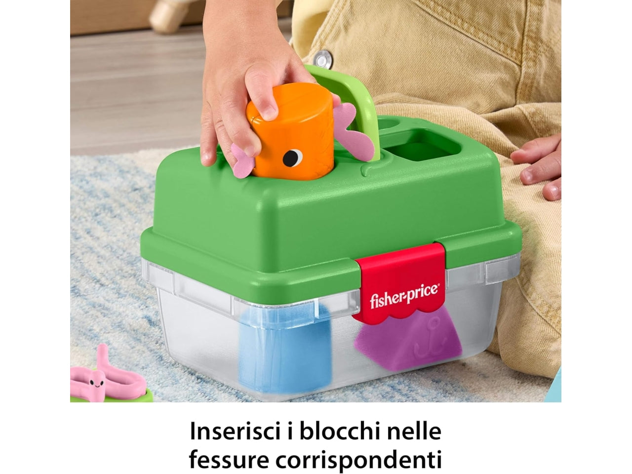 Fisher-price cassetta formine