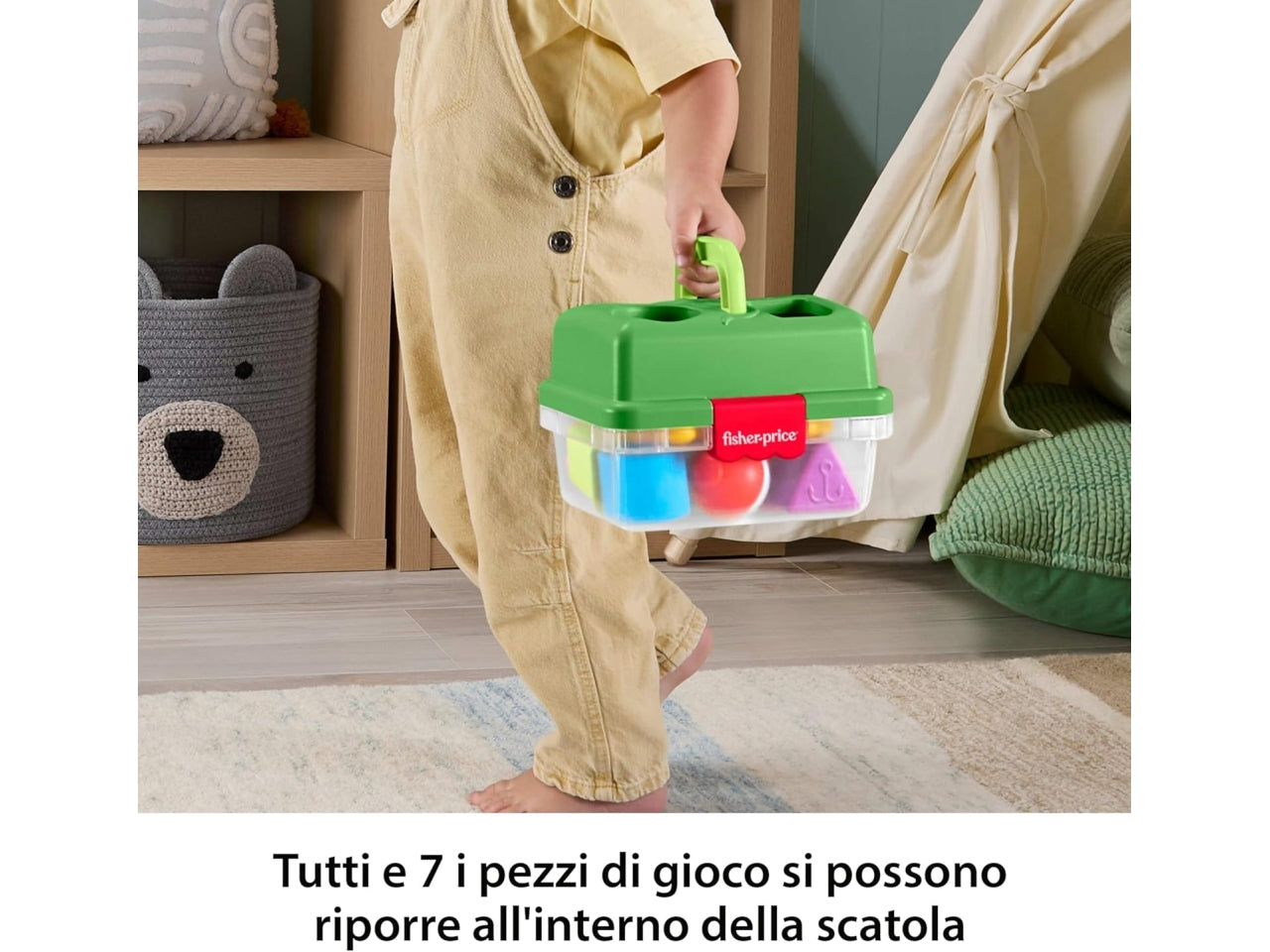 Fisher-price cassetta formine