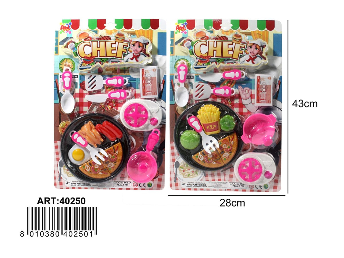 Set Chef con accessori, 2 assortimenti