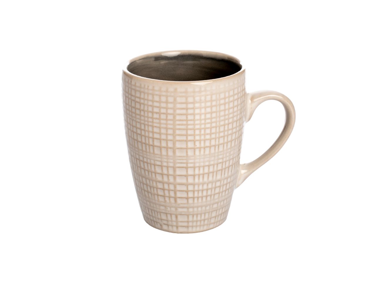 Antigua mug d.8x11cm set da 2 mug grigio