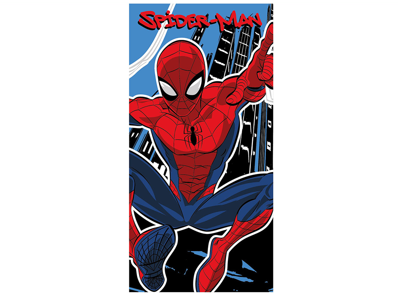 Telo mare Spiderman in microfibra 70x140cm