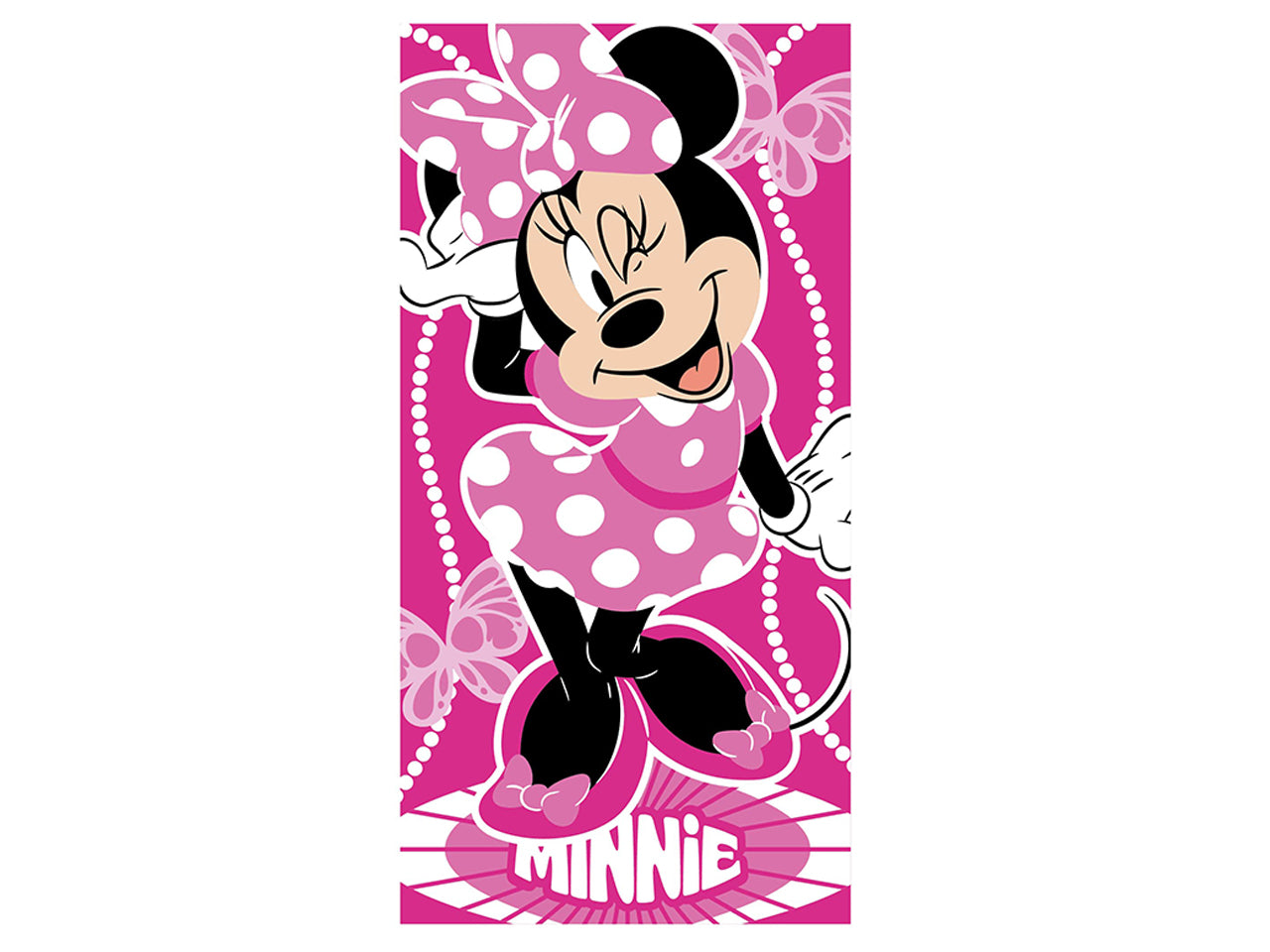 Telo mare Minnie in microfibra 70x140cm