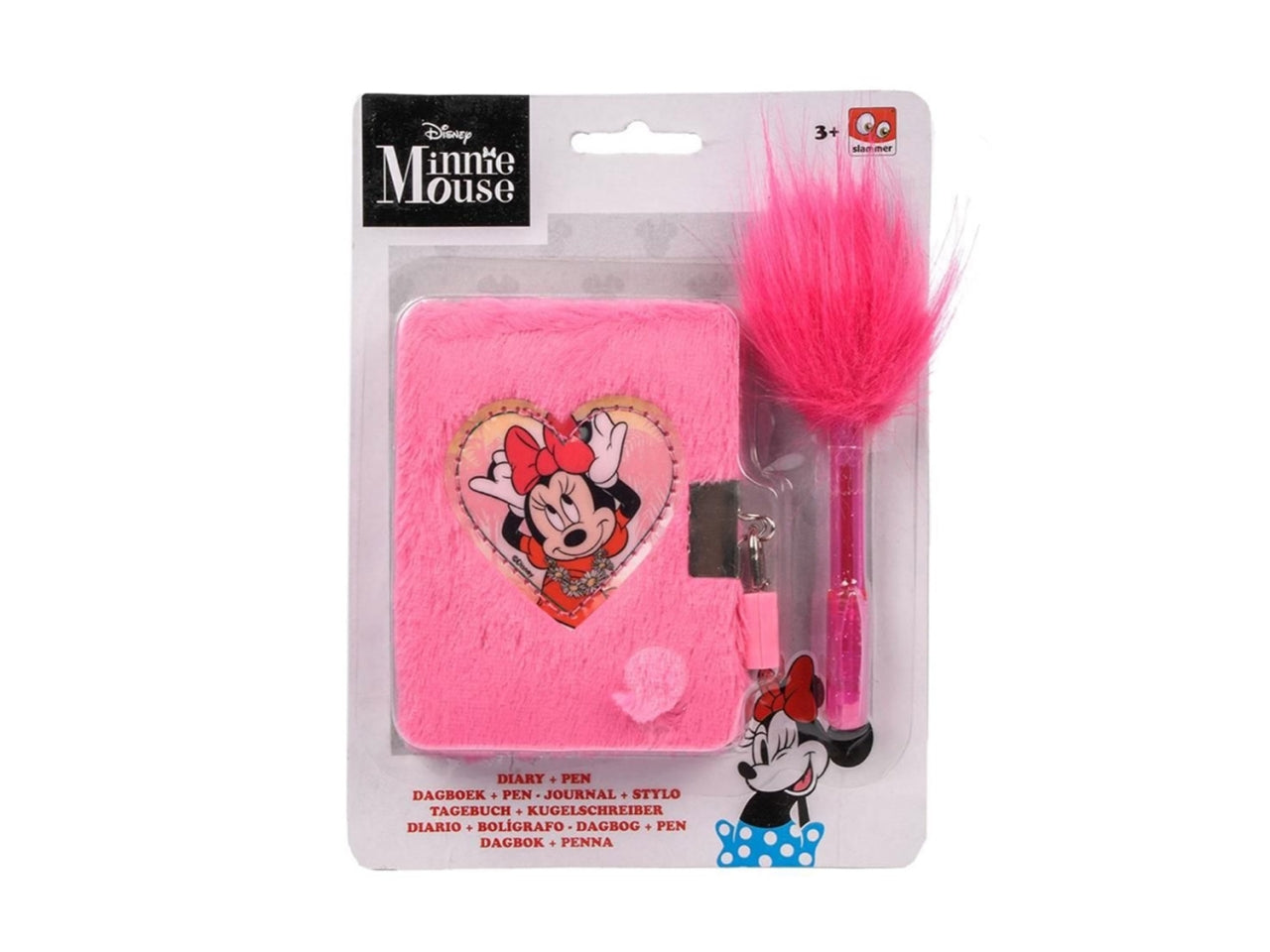Minnie diario e penna plush