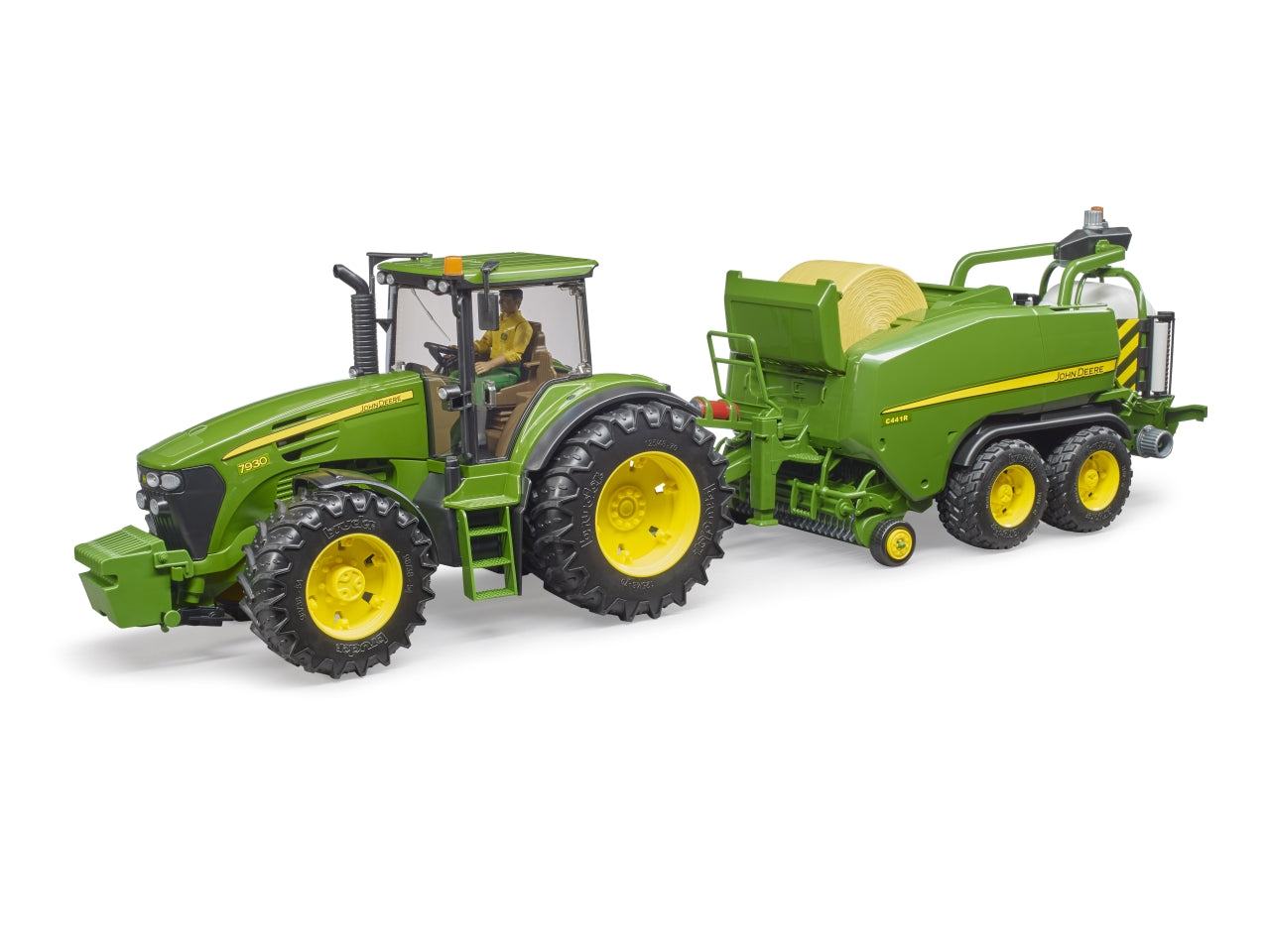 Rimorchio john deere pressaballe c441r