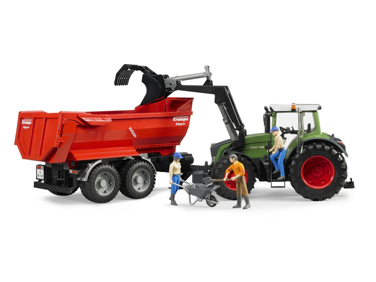 Trattore fendt 936 vario c/ benna