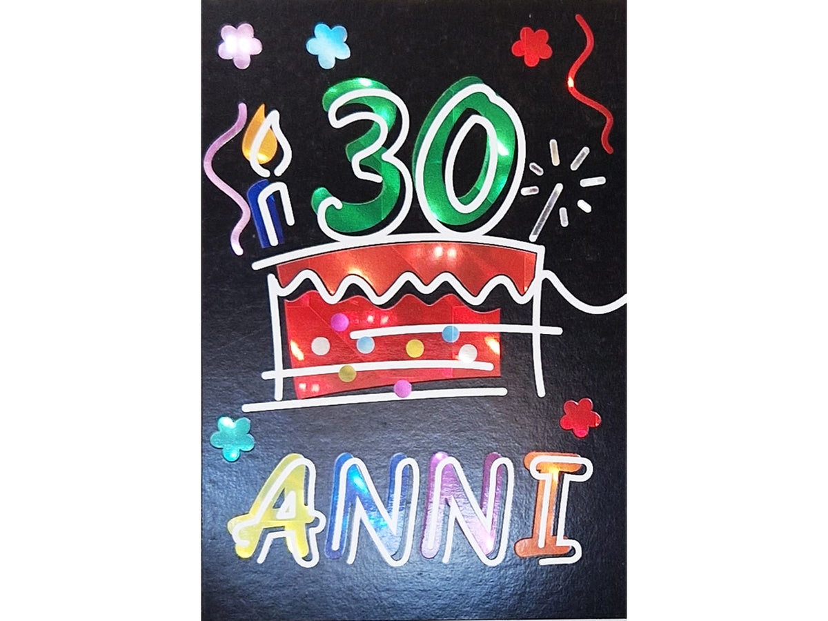 Biglietto 30anni flashcard 097