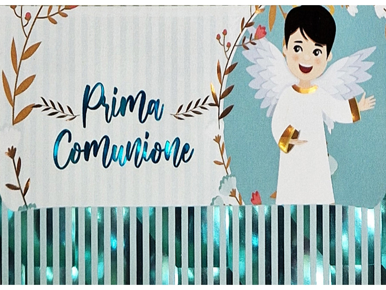 Biglietto portasoldi prima comunione flashcard 007